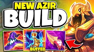 This Item Got BUFFED and Azir Has A Best New Build In Season 14 I RUN THIS EVERY GAME [upl. by Drahcir]