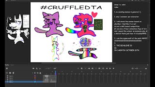 my first DTA  DRAW TO ADOPT  cruffledta [upl. by Sly560]