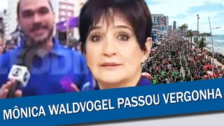 JORNALISTA DA GLOBONEWS PASSA VERGONHA AO VIVO AO COMETER GAFE SOBRE CARNAVAL DE SALVADOR [upl. by Callery]