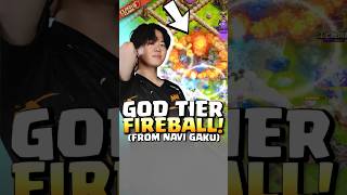 GAKU’s fireball will leave you SPEECHLESS clashofclans esports [upl. by Iorgo]