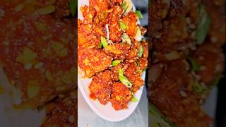 Restaurant Style Cauliflower Honey Gobi Manchurian Recipe 🤤 shorts food youtubeshorts cooking [upl. by Eelek]