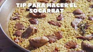 Como hacer el Socarrat en la Paella [upl. by Eniamor379]