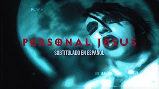 MARILYN MANSON PERSONAL JESUS SUBTITULADO EN ESPAÑOL [upl. by Del]