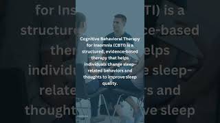 What is Cognitive Behavioral Therapy for Insomnia CBTI [upl. by Minerva]