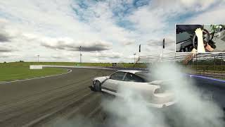 Nissan 180SX Drifting  Moza R9 [upl. by Seel]