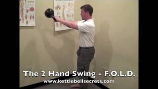 2 Hand Kettlebell Swing  Kettlebell Swing Video [upl. by Aneda]