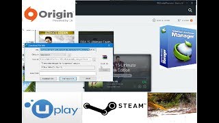 Origin Uplay Steam games FAST download by IDMOrigin Speed Boost [upl. by Pacorro]