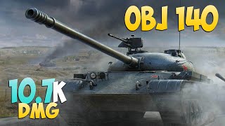 Obj 140  6 Kills 107K DMG  Grandiose  World Of Tanks [upl. by Galanti]