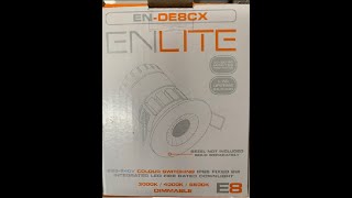 How I install Enlite LED spot lights in the ceiling downlights how I wire the spotlights [upl. by Ueihttam]