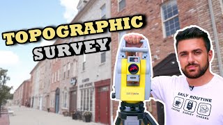 How to do a Topographic Survey with a Total Station [upl. by Otsuj328]