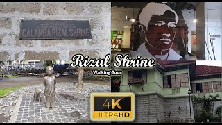 Rizal Shrine Calamba Laguna  Walking Tour [upl. by Mendelsohn]