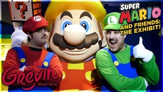 Mario and Luigi visit Le Musée Grévin de Montréal [upl. by Flemings]