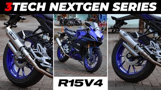 Knalpot 3 Suara 3Tech NextGen Series di Motor Yamaha R15V4  R15M [upl. by Tenej]