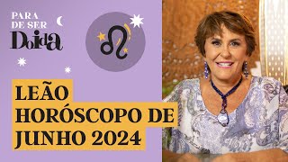 LEÃO  JUNHO de 2024 MÁRCIA FERNANDES faz PREVISÕES para o SIGNO [upl. by Yarb]