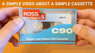 Ross C90 Cassette Unwrapping [upl. by Cassondra]