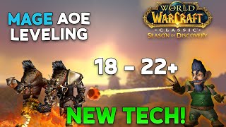 SoD  Insane Mage Aoe Guide Level 1822 NEW TECH [upl. by Yebba]