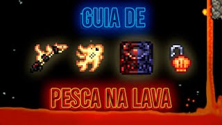 Terraria  Como pescar na lava guia [upl. by Nina]