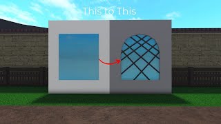 How To DETAIL mirrors in Bloxburg [upl. by Kcirrad]