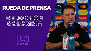 Rueda de prensa previo al partido Bolivia vs Colombia [upl. by Natiha]