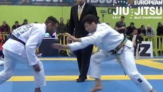 Paulo Miyao VS Leanardo Saggioro  European Championship 2019 [upl. by Manard]