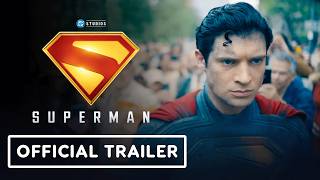 Superman  Official Teaser Trailer 2025 David Corenswet Rachel Brosnahan Nicholas Hoult [upl. by Leksehcey]