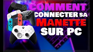 CONNECTER UNE MANETTE PS4PS5XBOXSWITCH À UN PC SANS TELECHARGER DE LOGICIEL  en 2024 [upl. by Fesoy28]