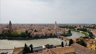 Walking Tour of Verona Italy [upl. by Linnette632]