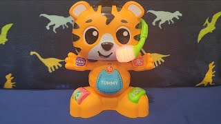 Fisher Price Link Squad  Bop amp Groove Tiger  Singing amp Dancing Animal Toy Review [upl. by Tfat475]