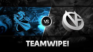 Teamwipe by NewBee vs VG  The International 2014 [upl. by Korwin733]