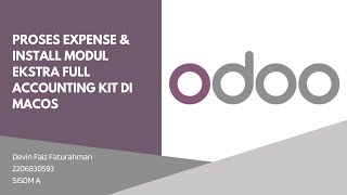 Odoo 16 Proses Expense [upl. by Yvel]