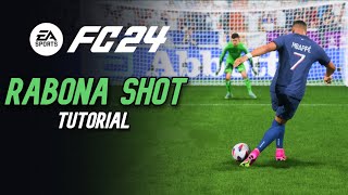 EA FC 24 RABONA SHOT TUTORIAL  Playstation amp Xbox [upl. by Irahs]