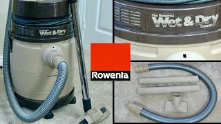 Rowenta RU44 Wet amp Dry Vacuum Cleaner Unboxing amp First Look [upl. by Lombardo]