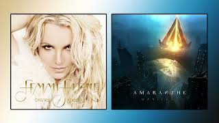 Amaranthe amp Britney Spears  Criminal  Viral Metal Mashup [upl. by Enerahs]