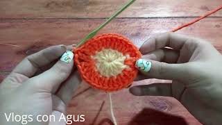 Crochet Ojo turco para Almohadones  Paso a Paso [upl. by Ever491]