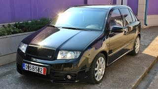 Skoda Fabia VRS 130hp 19 TDI 2005 [upl. by Niwhsa]