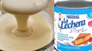 LECHE CONDENSADA CASERA CON POCOS INGREDIENTES [upl. by Weaks]