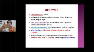 A Class on quotParagonimus WestermaniampFasciolopsis Buskiquot by Dr Sobha MicrobiologyASRAMELURU [upl. by Ydde538]