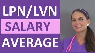 LPN Salary  LVN Salary  Licensed Practical Nurse Salary Income [upl. by Nate]