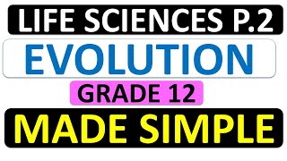 EVOULUTION MADE SIMPLE LIFE SCIENCES PAPER 2 GRADE 12 FINAL EXAMS NOVEMBER EXAMS THUNDEREDUC [upl. by Falzetta]