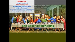 Oecumenische Basisgemeente De Duif Viering 24 maart 2024 Voorganger Hans Ernens [upl. by Dunton24]