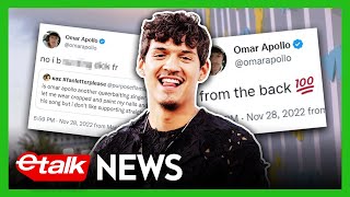 Omar Apollo claps back at queerbaiting accusations  Etalk News [upl. by Charmine]