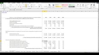 Costrruzione Rendiconto Finanziario in Excel  Parte 1 [upl. by Verneuil333]