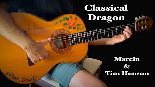 Classical Dragon but flamenco guitar cover Marcin amp Tim Henson Polyphia [upl. by Catton]