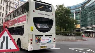 Various buses Birmingham city Centre National Express and others October 23 [upl. by Pump]