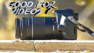 Canon 250D with 75300mm lens video sample  75300 lens review for video  canon 250D video test [upl. by Rollins]