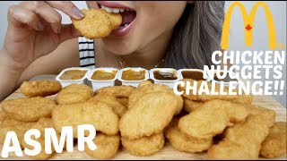 ASMR McDonalds Chicken Nuggets Challenge AuzSOME Austin No Talking Eating Sounds NE Lets Eat [upl. by Nawj]