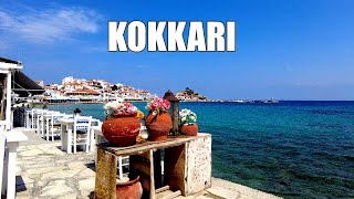 Samos Greece  Kokkari  Town Restaurants and Beach [upl. by Mirelle655]