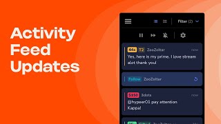 ACTIVITY FEED UPDATES [upl. by Ineslta]