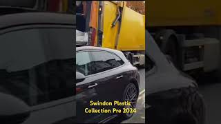 2016 Faun Variopress Bin Lorry Collecting Plastic In Swindon bintruck garbagetruck [upl. by Morris]