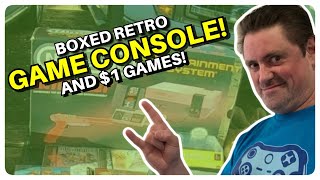 Flea Market Hunt  BOXED RETRO CONSOLE  Live Video Game Hunting [upl. by Thain652]